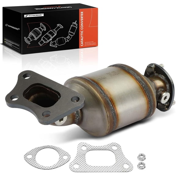 A-Premium Front Right Catalytic Converter Kit Direct-Fit Compatible with Chevrolet 2010-2017 Equinox & GMC 2010-2017 Terrain, 3.0L 3.6L, EPA Compliant