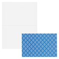 thumbnail image 4 of Tarjetas de Saludo BEST PAPER GREETINGS Paquete de 48 unidades 10x15 cm Azul Floral, 4 of 8