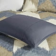 thumbnail image 4 of Gracie Mills Heise 3-Piece Modern Ikat Chevron Duvet Cover Set - GRACE-5160, 4 of 5