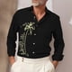 thumbnail image 1 of Camiseta hawaiana informal de manga larga para hombre, nueva y superventas, , material de alta calidad, suave y cómoda, para verano, 1 of 6
