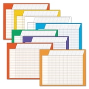 TREND Horizontal Incentive Chart Pack, 28w x 22h, Assorted Colors, 8/Pack -TEPT73902