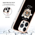 thumbnail image 5 of TECH CIRCLE For iPhone 15 Pro Case with Stand,360 Rotatable Shiny Ring Holder Kickstand Soft TPU Girls Women Case Shockproof Protective Phone Case for Apple iPhone 15 Pro 6.1" 2023,Cat, 5 of 6