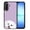 Maltese Dog, variant on WIRESTER Shockproof Soft Rubber Cover Case for Samsung Galaxy A17 5G 6.7" 2025, Animal White Labrador Retriever Dog On Aero Blue Background