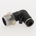 thumbnail image 3 of 1 pieza PL Ajuste neumático del codo 1/4 3/8 1/2 1/8 BSP Conector de hilo masculino Conector rápido L Forma Push In Hose OD 6mm 8mm 10mm 12mm, 3 of 6
