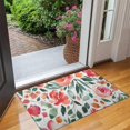 thumbnail image 2 of Pioneer Flower Floral Print Pattern Door Rugs,Washable Non Slip Door Mats Indoor,Decorative Door Mats,Entry Mat Indoor for Entrance,Bedroom,Kitchen,Bathroom,17"x30", 2 of 6