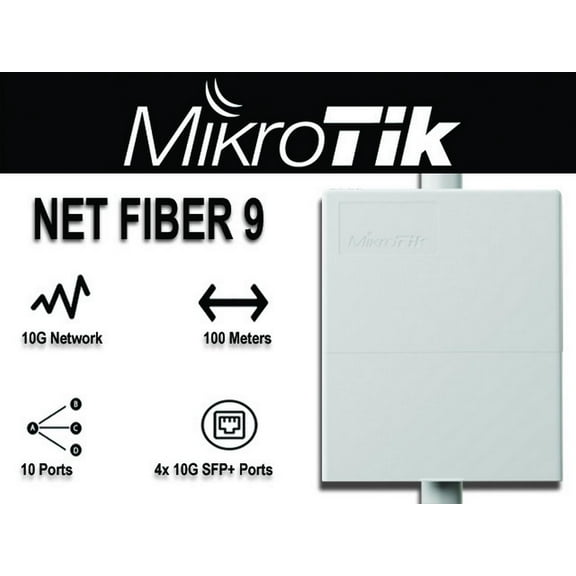 Mikrotik netFiber 9 CRS310-1G-5S-4S OUT outdoor Gigabit Ethernet switch
