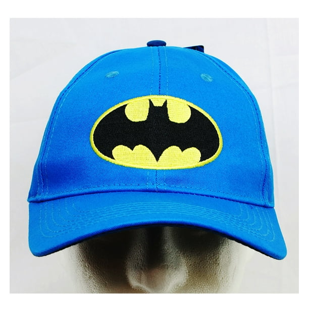 Batman Baseball Cap DC Comcis Batman Logo Blue (Youth/Kids) New