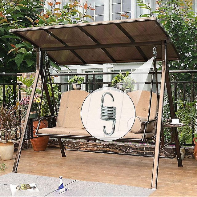 Silla colgante Primavera Cesta colgante exterior Columpio de resorte Resorte de tensión Cesta colgante Resorte de tensión Resorte de tensión de acero resistente Ha