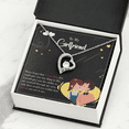 thumbnail image 3 of To My Girlfriend Never Forget Forever Necklace w Message Card, 3 of 20