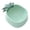 Green, variant on Cartoon Pineapple Strawberry Pet Bowl Style Spill Proof Cat and Dog Feeding Dish with Large Capacity