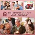 thumbnail image 6 of Gifts for Dad, Dad Gifts from Daughter Son, Dads Birthday Gift, Happy Father Day Christmas Birthday Gifts for Dads Who Wants Nothing, Best Daddy Father Ever Gifts Throw Blanket 60"X50", 6 of 6