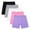 Style 8, variant on GERsome 5 Pack Girls Bike Shorts Cotton Breathable Cartwheel Under Dress Dance Shorts for Toddler Girls Kids, 5-14 Years