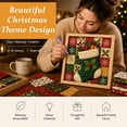 thumbnail image 4 of cbzote DIY No-Sew Kinusaiga Fabric Art Kit with Frame and Tools, DIY Christmas Kintsugi Fabric Art Kit for Adults,Style F, 4 of 8