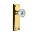thumbnail image 7 of Grandeur Favfon_Prv_238 Fifth Avenue Solid Brass Rose Privacy Door Knob Set - Grey, 7 of 7