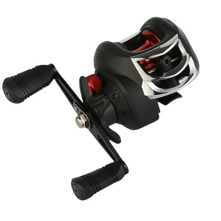 kesoto Fishing Reel Baitcasting Reel Baitcaster 8 kg Max Drag Level Brake 7.2:1 Gear Ratio Casting Spool for Bass Fishing Right