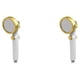thumbnail image 1 of Cabezal de ducha Bewildely acero inoxidable alta presión Oro blanco 2Conjunto, 1 of 6