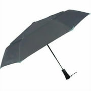3M Scotchlite Reflective Automatic 3 Folding 43 Windproof Sun Rain Umbrella, Black