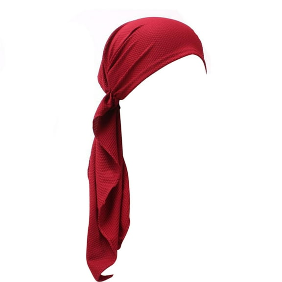 WNEGSTG Women Muslim Stretch Turban Hat Cotton Hair Loss Head Scarf Wrap