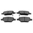 thumbnail image 2 of TRQ Brake Pads Premium Posi Semi Metallic Rear Set for Chevy Pontiac Saturn BFA73650, 2 of 6