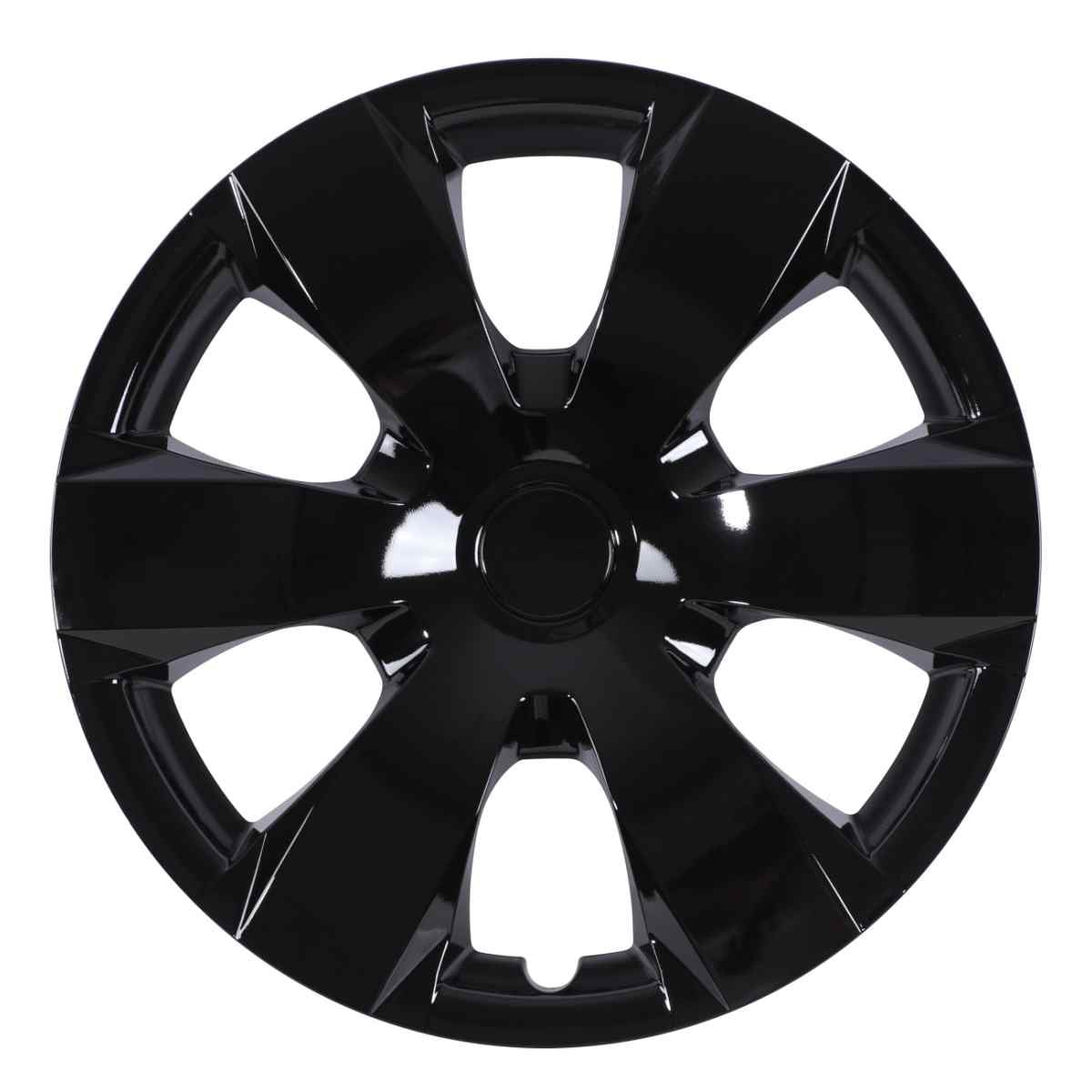 (4 Pack)16" Set of 4 Hubcaps Wheel Rims Cover for 2007-2011 Toyota Camry /2007-2011 Toyota Camry Hybrid Compatible with Steel Wheels Snap on Installation(16-inch,Black Lacquer)