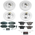thumbnail image 2 of Power Stop Front and Rear Euro-Stop ECE-R90 Certified Brake Pad and Rotor Kit ESK8168, 2 of 3