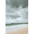 thumbnail image 2 of Allen, Kimberly 11x14 Black Ornate Wood Framed with Double Matting Museum Art Print Titled - Stormy Beach, 2 of 4
