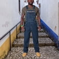 thumbnail image 2 of WEAIXIMIUNG Mens Pants Relaxed Fit Big and Tall Mens Back Strap Denim Rompers Denim Cargo Pants Rompers European and Jeans, 2 of 7