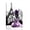 Purple, variant on ZHONGYUTONG Eiffel Tower Wall Art Paris Canvas Prints Girls Room Wall Decor Black and White Painting Women Pictures for Bedroom Girly Apartment Dorm Decor Framed (12.00" x 18.00")