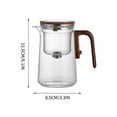 thumbnail image 3 of Antqov Rodless Teapot Lazy Tea Set Tea Water Separation Cup Glass Inner Bladder Magnetic Suction Floating Cup, Home Accessories, 3 of 8
