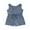 Blue, variant on Toddler Baby Girl Summer Clothes 6M 1T 2T 3T 4T Sleeveless Ribbed Knitted Jumpsuit Shorts Overalls Baby One Piece Outfit