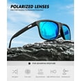 thumbnail image 7 of KALIYADI Sunglasses-Men Polarized-Sunglasses Mens Sunglasses: Sun Glasses Polarized UV Protection Unisex Lightweight Driving Fishing Golf, 7 of 7
