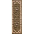 thumbnail image 2 of Well Woven Noble Medallion Red Green Ivory Light Blue Black Area Rug 2'3" x 7'3" Runner, 2 of 6