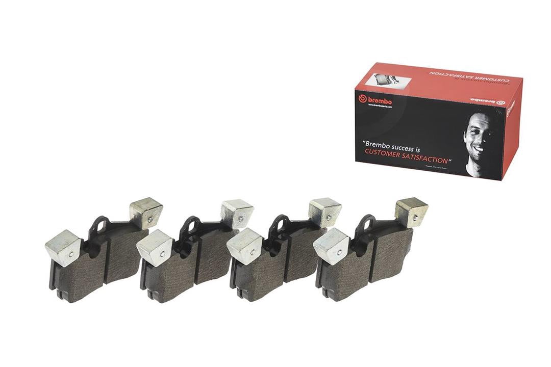 Brembo P85088 Premium Low-Met OE Equivalent Pad