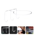 thumbnail image 4 of Carbon Steel Basketball Holder with Hooks Soccer Ball Wall Storage Rack, 4 of 4