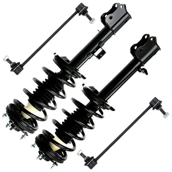 ECCPP Front Strut Spring Assembly Stabilizer Bar Link Kit Fits 2001-2004 for Ford Escape 2001-2004 for Mazda Tribute replace for 171593 171594 K80104