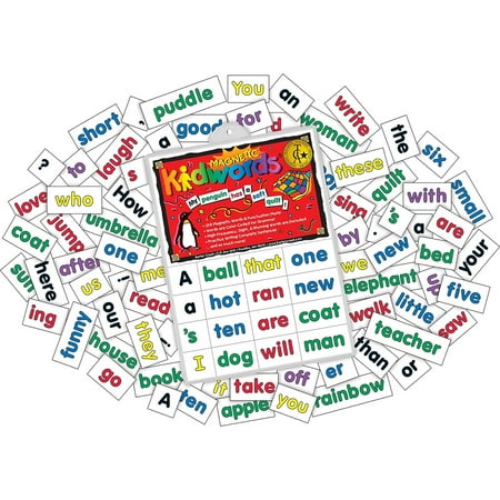 UPC: 0704068026001 | Barker Creek Learning Magnets ̶ High Frequency Words ̶ 208 Pieces