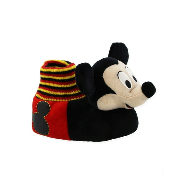 Disney C Disney Mickey Mouse Toddler Boys Plush 3D Mickey Head Sock