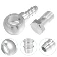 thumbnail image 3 of Unique Bargains 16mm ID 10mm OD M16x1.5 Banjo Fitting Fuel Line with Screw Washer for Motorcycle Silver Tone 2 Set, 3 of 6