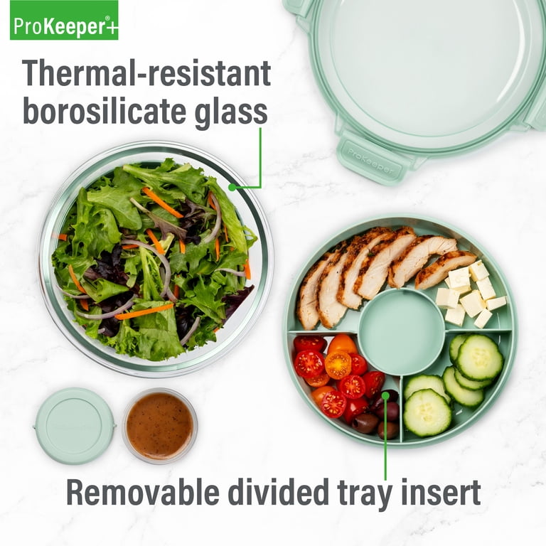 ProKeeper+ 5.8-Cup Glass Food Storage Container photo 4