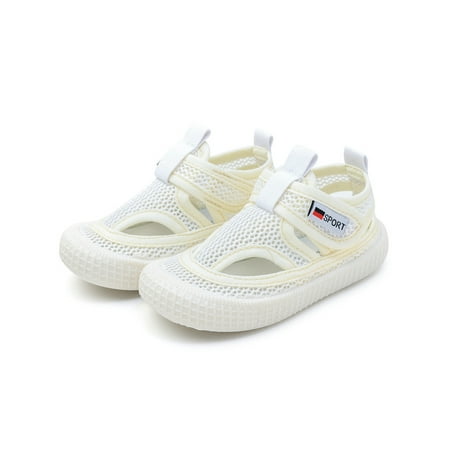 

Daeful Kids Protective Water Shoe Closed-Toe Sport Sandal |Boy - Girl (Youth/Big Kid/Little Kid/Toddler/Infant) Beige 9C
