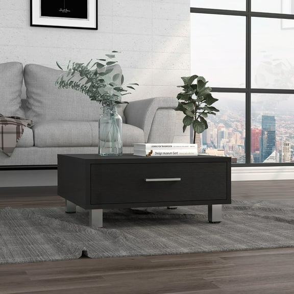 Lift Top Coffee Table with Storage & Wheels|Spacious Top|Open Shelf