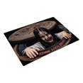 thumbnail image 2 of Halloween Door Mat 31x20 Inch, Non Slip Absorbent Entry Rug with Rubber Backing, Washable Skull Horror Floor Mat for Front Door Bathroom Kitchen, Spooky Home Decor, 2 of 6