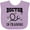 Lavender, variant on Inktastic Future Doctor in Training Boys or Girls Baby Bib
