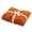 Burnt Orange, variant on Home Soft Things Leaf Pattern Faux Fur Throw Blanket with Micromink Back, Solid Color Fuzzy Super Soft Cozy Plush Throw, 50x60 inches, Burnt Orange