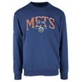 thumbnail image 2 of Men's Levelwear Royal New York Mets Zane Cooperstown Collection Retro Spellout Pullover Sweatshirt, 2 of 3