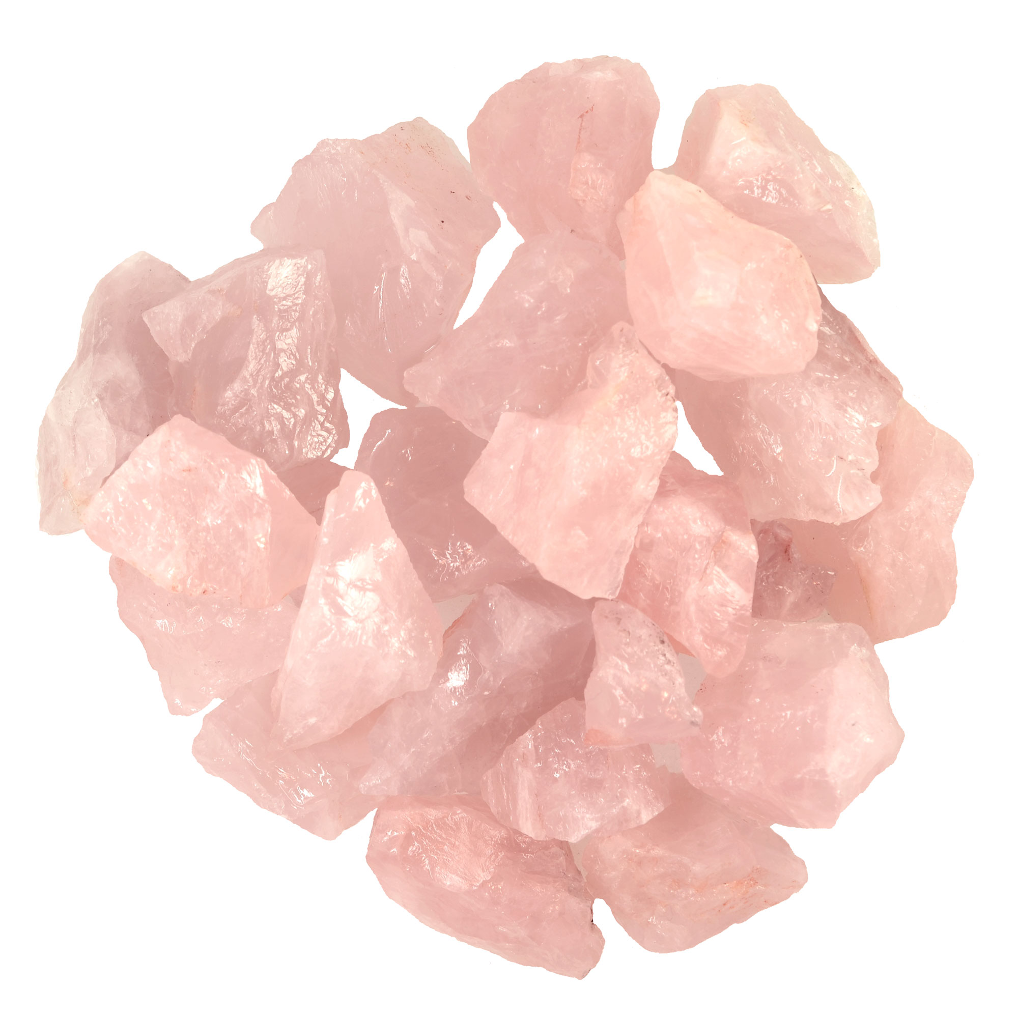 1 lb Bulk Rose Quartz Rough from Madagascar Large 1"