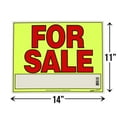 thumbnail image 2 of For Sale Sign, 11' x 14" Neon Laminated Sign, Sunburst Systems 3620 For Sale Poster, 2 of 8