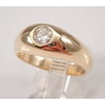 thumbnail image 5 of Men Engagement Ring 14K Yellow Gold Plated 1.7 Ct Round Diamond, 5 of 6