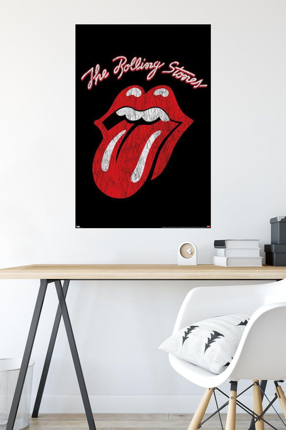 Rolling Stones - Classic Logo Wall Poster, 22.375" x 34"