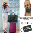 thumbnail image 3 of Bolsa de fin de semana Stuery para mujer con compartimento para zapatos y artículos de aseo, 3 of 9